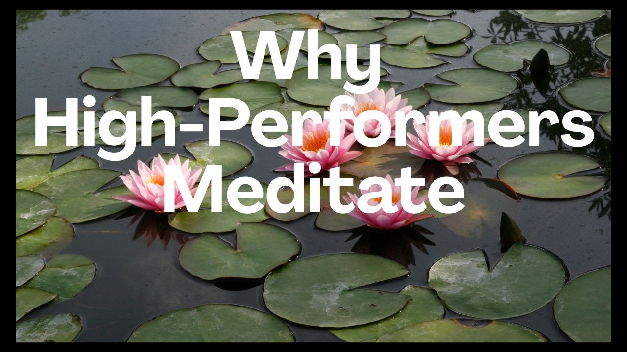 Header image for the article: Meditation for High-Performing Men: The Neuroscience Behind Elite Focus and Stress Control
